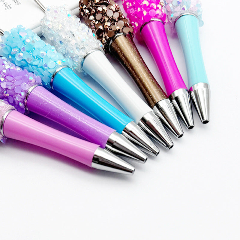 Resin Sequin Petal Beadable Ballpoint Pens DIY Craft Supplies 3