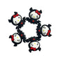 20Pcs Silicone 3D Focal Beads Christmas Cartoon Animals Variety 8