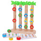 Wooden Color Sorting Montessori Toys Animal Pairing Game