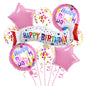 Happy Birthday Foil Balloon Set Kids Party Decoration 7