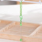 Mini Beadable Keychain Metal DIY Creative Personality Bag Pendant 19