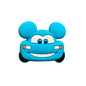 20pcs Silicone Focal Beads Automotive Car Shape Front Facing 10