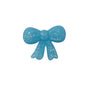 20Pcs Silicone Focal Beads Bow Cross Solid Luminous Design 34