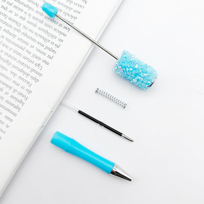 Resin Sequin Petal Beadable Ballpoint Pens DIY Craft Supplies 4