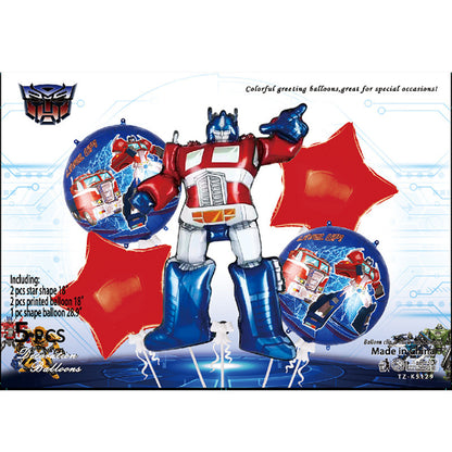 Cartoon Character Foil Balloon Set Kids Party Decoration 2 Sets 49