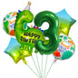 Dinosaur Foil Balloon Set Birthday Party Decoration 1Set 5