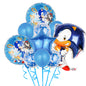 Sonic Foil Balloon Set Birthday Party Decoration 22pcs 10