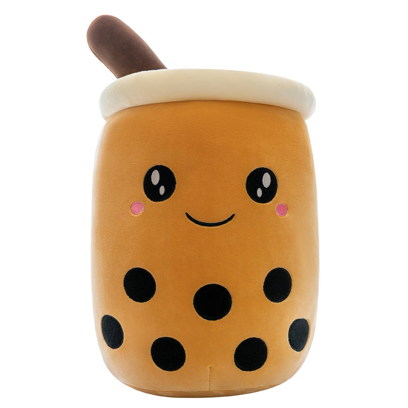 Fruit Milk Tea Cup Plush Pillow Soft Stuffed Animal 35cm 5