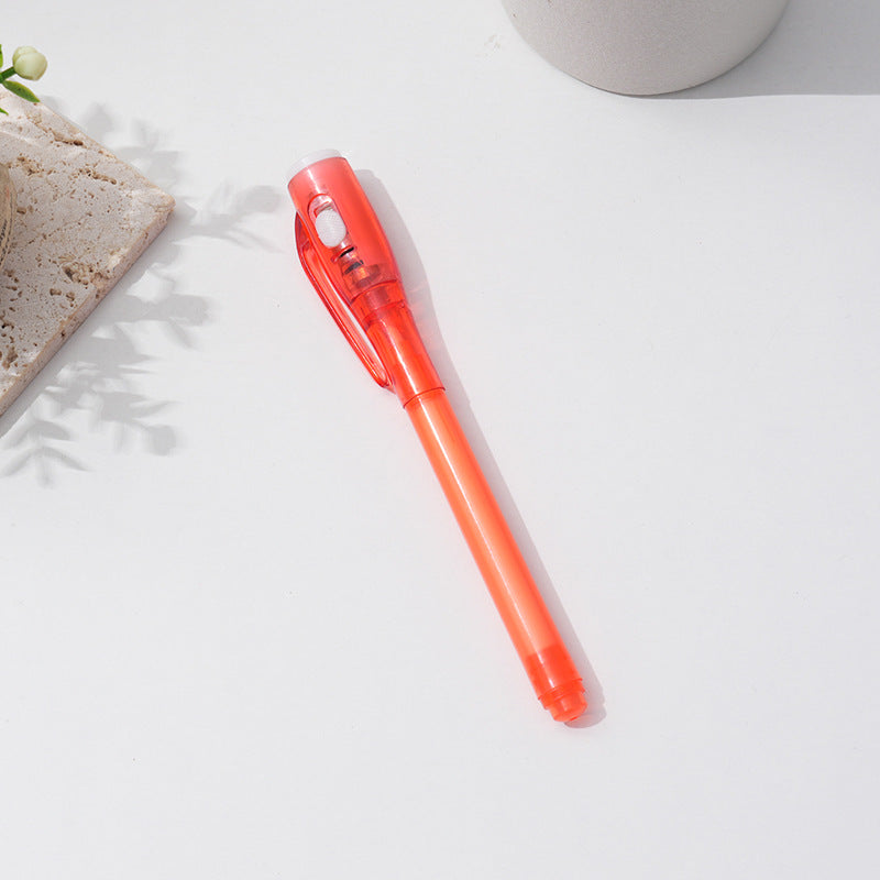 UV Light Magic Invisible Ink Pen Flat Head 13cm Novelty Toy 11