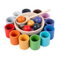 Wooden Color Classification Montessori Toys Sorting Toy 26x22cm