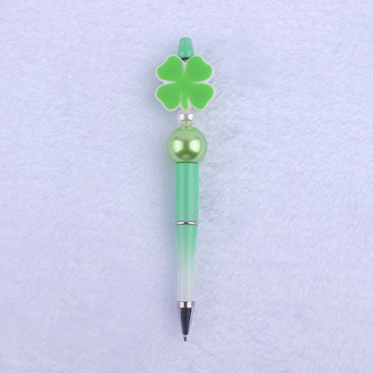 Cartoon Pattern Silicone Beaded Pens Ballpoint Pen DIY Craft Supplies 20