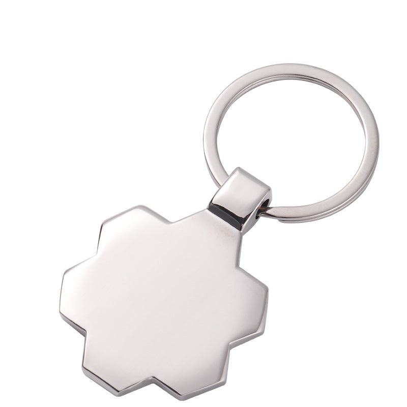 Metal Sublimation Keychain Blank for DIY Photo Customization 2