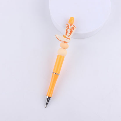 Animal Bee Dog Silicone Beaded Pens Handmade Novelty Pen Gift 17