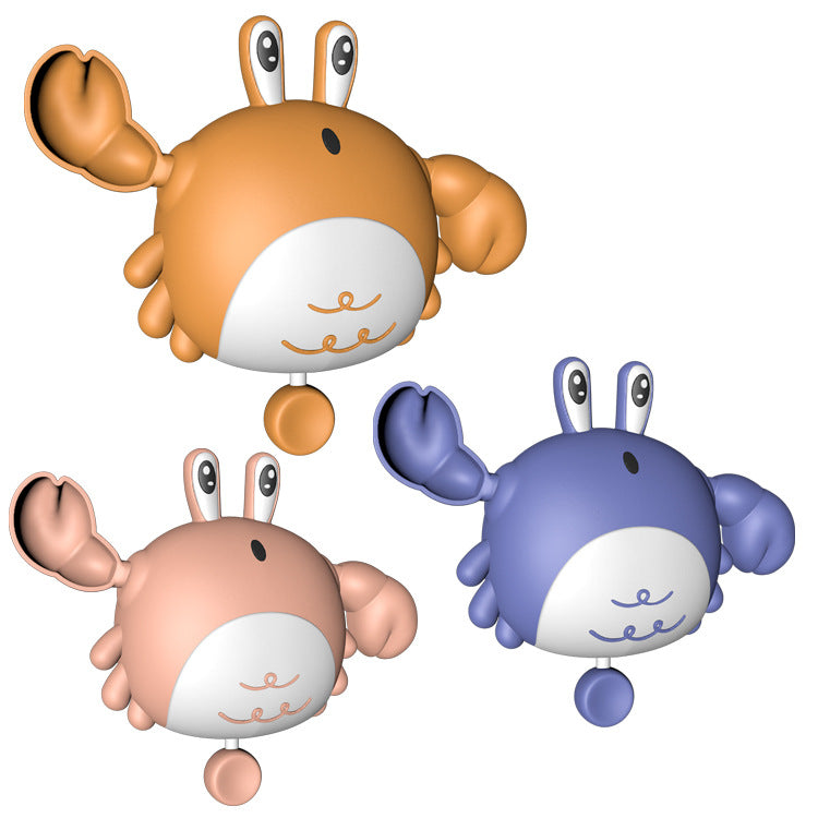 Plastic Wind Up Crab Pool Bath Toy for Toddlers 3