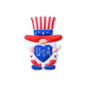 20pcs Silicone Focal Beads Independence Day Theme USA Flag and Character Designs 8