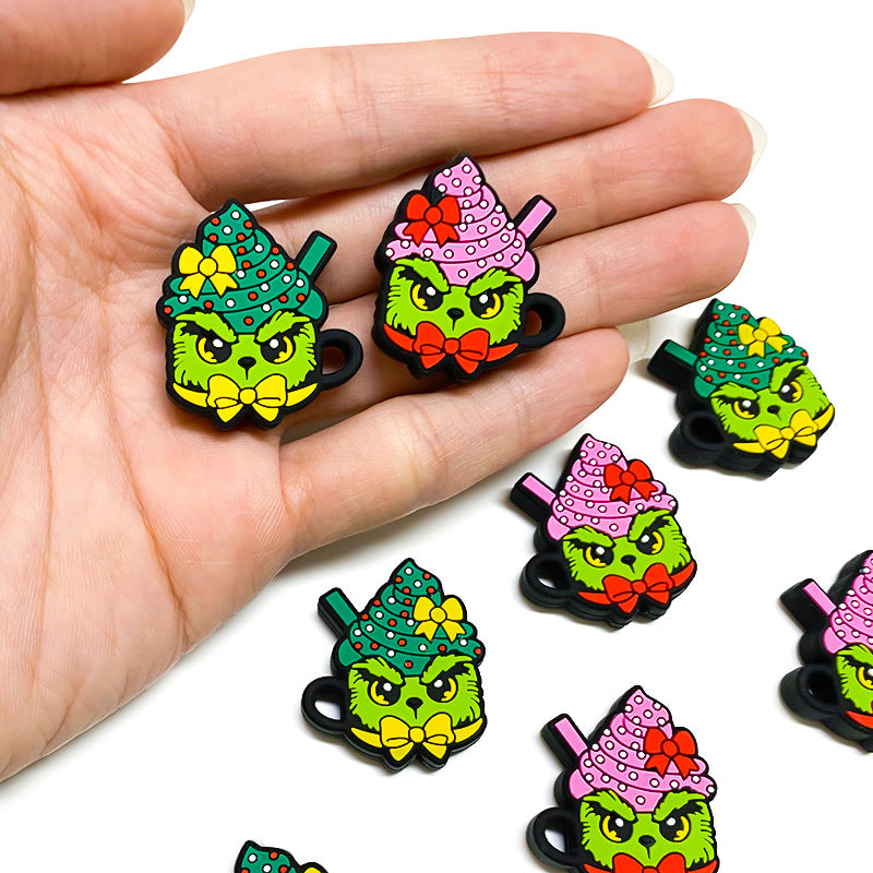 20Pcs Silicone Focal Beads Ice Cream Butterfly Handmade Design 5