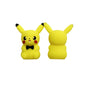 3D Silicone Focal Beads Yellow Mouse Round Cheeks Lightning Tail Bow Tie