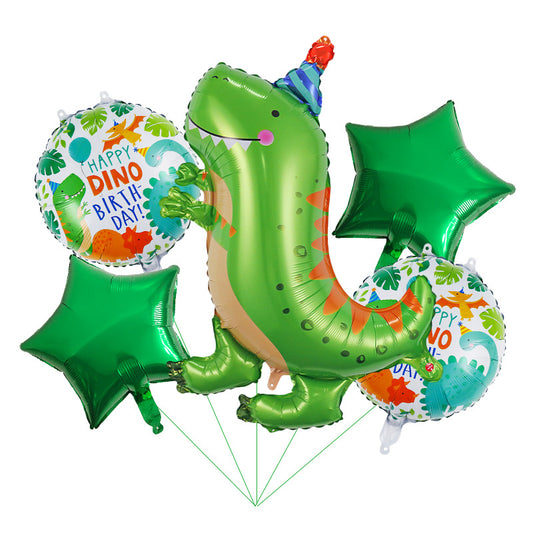 Dinosaur Foil Balloon Set Birthday Party Decoration 1Set