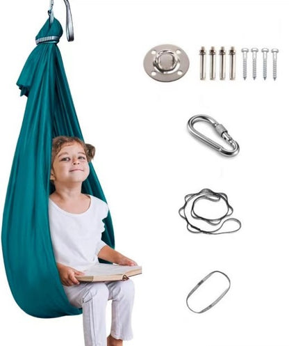 Nylon Sensory Training Swing Hammock for Children 280x150cm 8