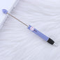 Creative Diy Printable Logo Happy Expression Plastic Beadable Ballpoint Pen 21
