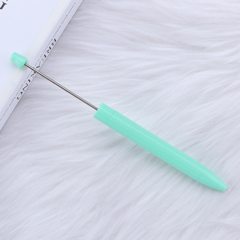 Long Creative Plastic Beadable Ballpoint Pens DIY Craft Supplies 21