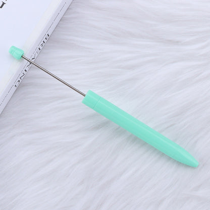 Long Creative Plastic Beadable Ballpoint Pens DIY Craft Supplies 21