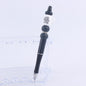 Black Cup Silicone Beaded Pens Handmade Novelty Pen Gift 15