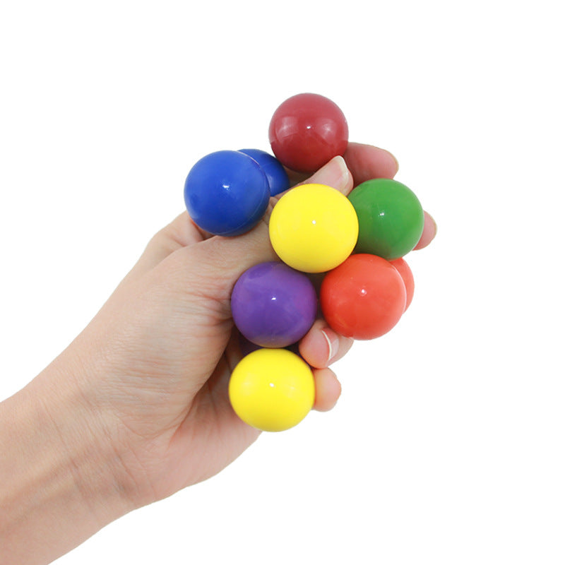 Plastic Fidget Ball Twist Squeeze Sensory Fidget Toy 2