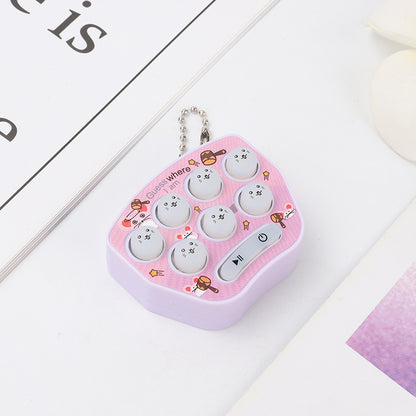 Hit The Hamster Game Light Up Toy Keychain with 70 Levels and 7 Speeds 8