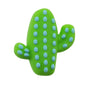 20pcs Silicone Focal Beads Cactus Design Various Colors 13