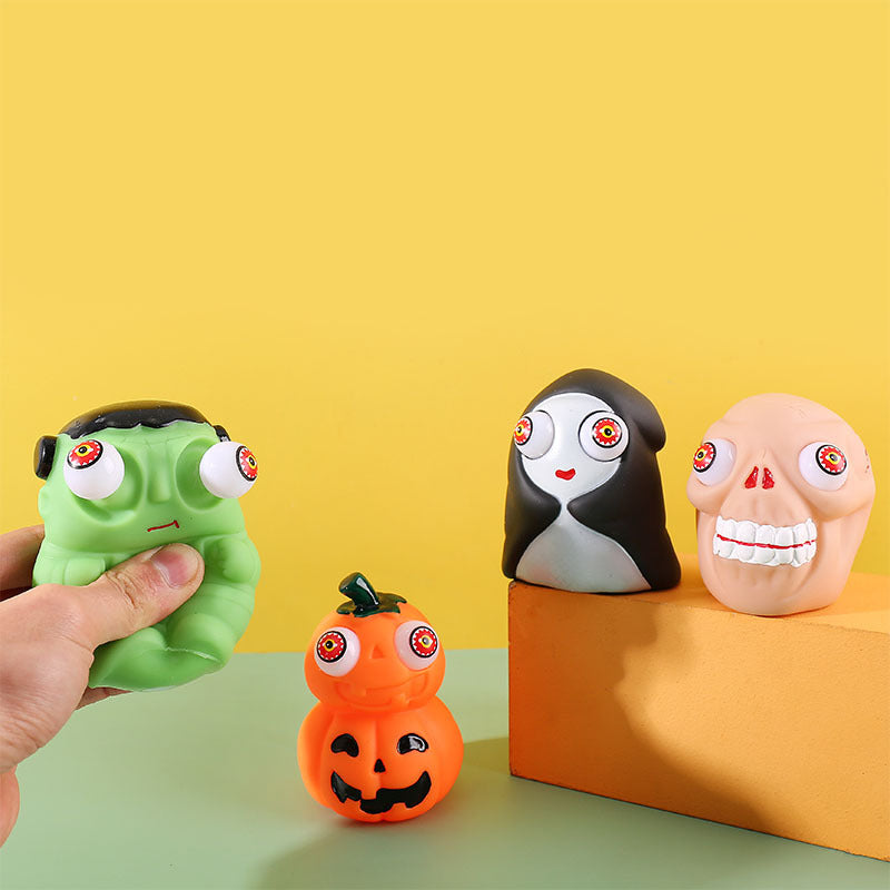 PVC Halloween Eyes Popping Out Squishy Sensory Stress Ball Toy 3