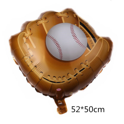 Sport Themed Foil Balloons Birthday Party Decoration 5pcs 4