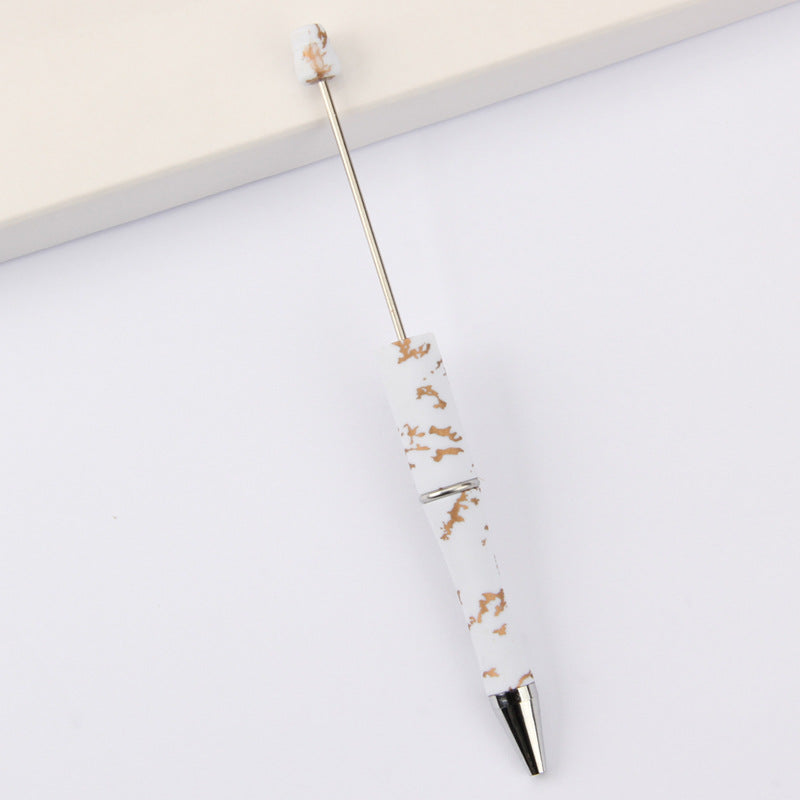 Printed Pattern Beadable Ballpoint Pens DIY Craft Supplies 23