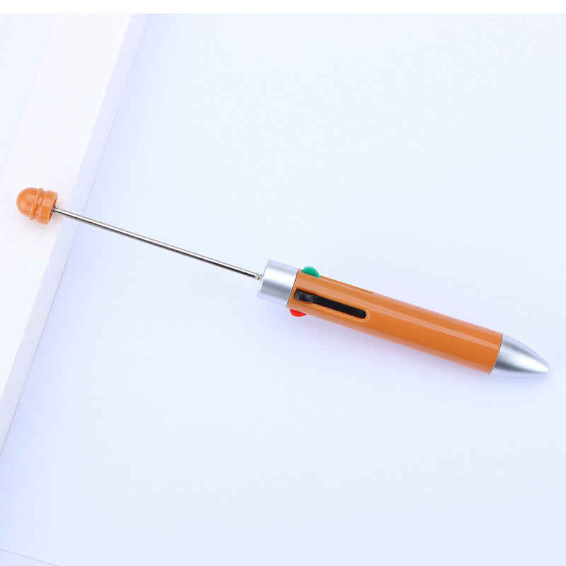 Four-Color Beadable Ballpoint Pens Bullet Tip 1.0mm DIY Craft Supplies 23