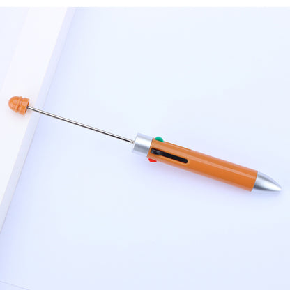 Four-Color Beadable Ballpoint Pens Bullet Tip 1.0mm DIY Craft Supplies 23