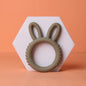 Silicone Baby Teether Rabbit Shape Sensory Chew Toy 7