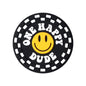 Silicone Focal Beads Cartoon Smiley Face Printed Text Design 4