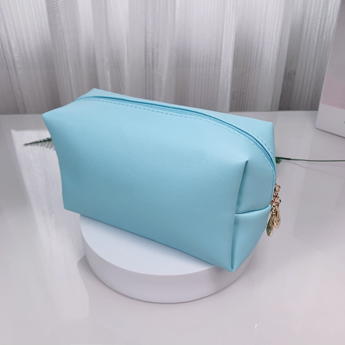 PU Leather Makeup Bag Cosmetic Travel Portable Toiletry Storage Bag 14