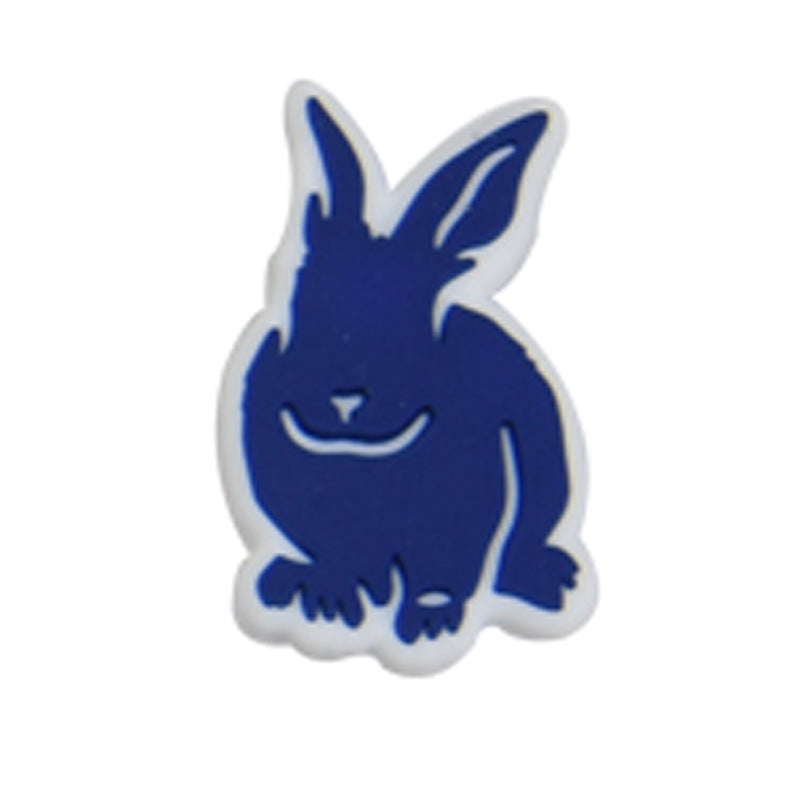 20pcs 15mm Easter Silicone Beads Bunny Egg Chicken Printed Design 7