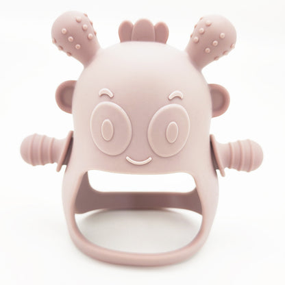 Silicone Baby Teething Toy Monster Grip Shape 2 Pack 6