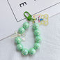 Acrylic Rabbit Bear Beaded Keychain Bracelet Charm 12