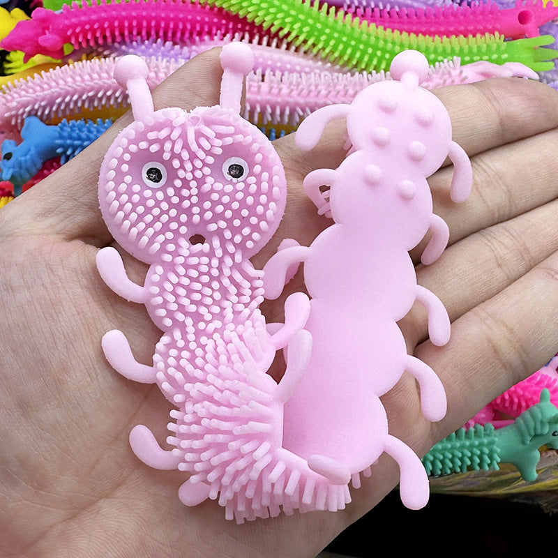 TPR Caterpillar Stretchy Bracelet Sensory Fidget Toy 20.5cm 6