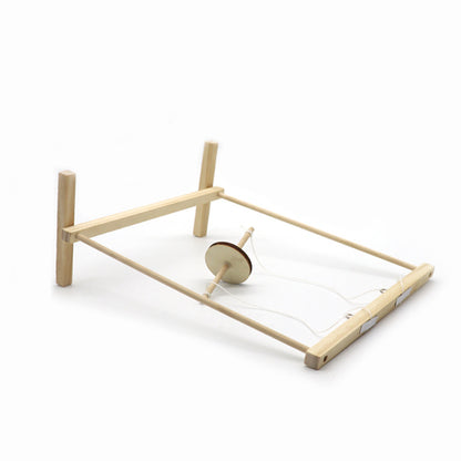 Wooden DIY Roll Pendulum Montessori Toy Educational Activity 3