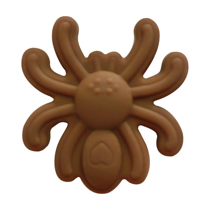 20Pcs Silicone Focal Beads Spider Solid Color Detailed Legs 7
