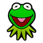 20Pcs Silicone Focal Beads Frog Face Front Facing 5