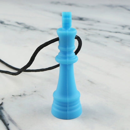 Silicone Teething Toy Crown Chess Piece Baby Teether 14
