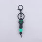 Halloween Themed Silicone Bead Keychain Assortment Charm Set 10