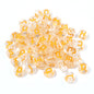 100pcs Letter Acrylic Beads Transparent Candy Color DIY Bracelet Making 24