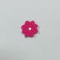 20Pcs Silicone Focal Beads Flower Macaron Color Simple Edition 11