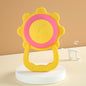 Silicone Baby Teether Toy Sun Drum Shape 2 Pcs Set 6